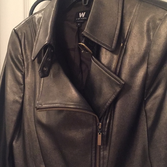 Worth Vegan Leather Jacket - Picture 3 of 6